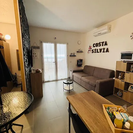 Costa Silvia Villaggio Frisaia Vue Imprenable Sur La Avec Piscine Apartament Trinità dʼAgultu